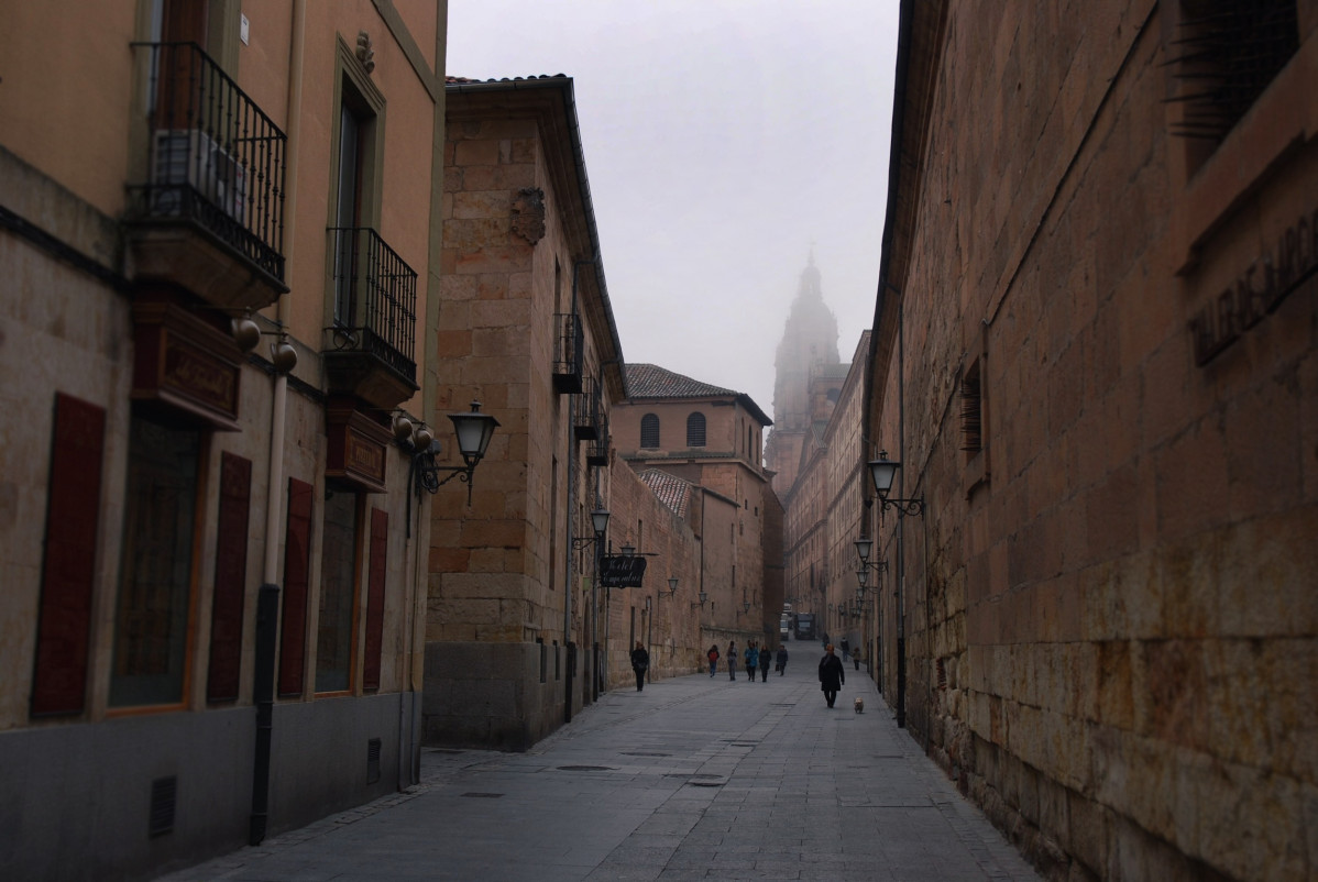 Calle Compau00f1u00eda, Salamanca