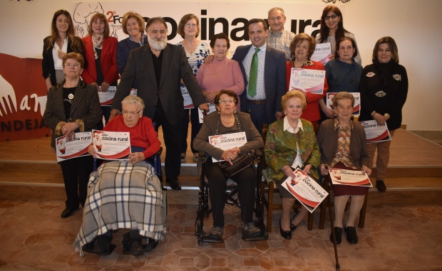 Mujeres homenajeadas en el II Foro de Cocina Rural de Salamanca