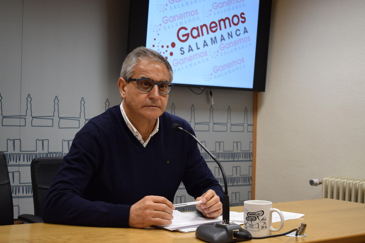 Gabriel Risco concejal Ganemos Salamanca