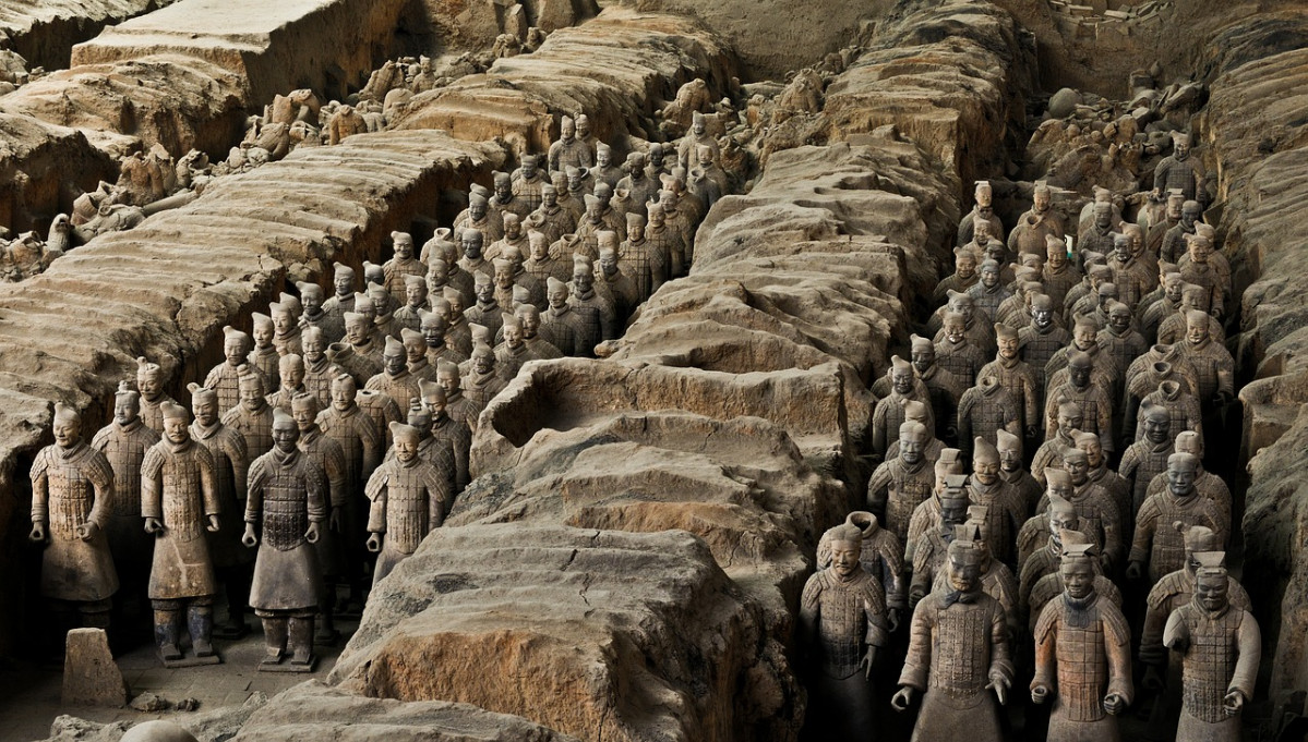 Ejército de Terracota en Xian (China)