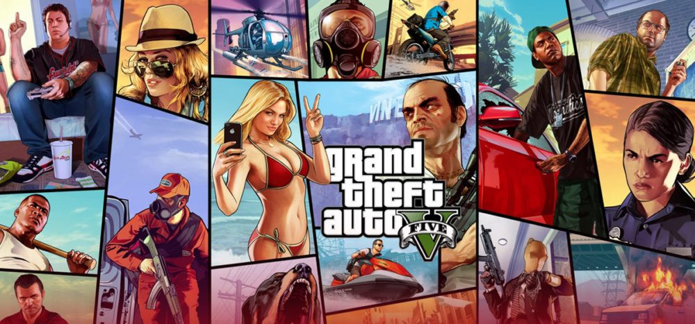 Grand theft auto V Gratis Epic Games GTA 5 1000x600