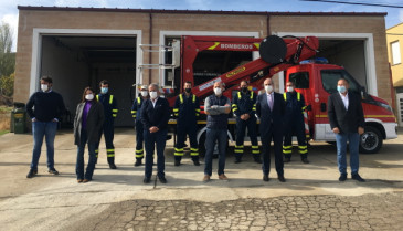 Visita Parque de Bomberos de Tamames