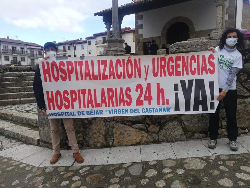 Hospital bejar pancarta candelario (1)