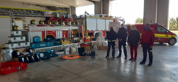 Material Parque de Bomberos diputacion