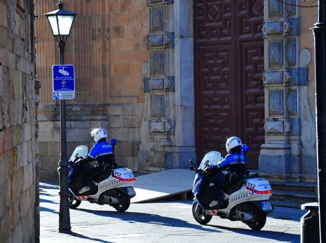 Policia local Salamanca
