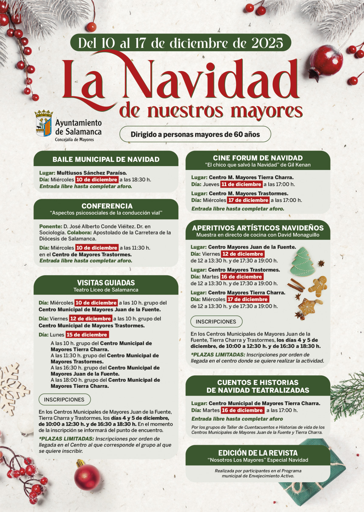 Programaciu00f3n mayores Navidad