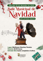 Cartel Baile Mayores Navidad